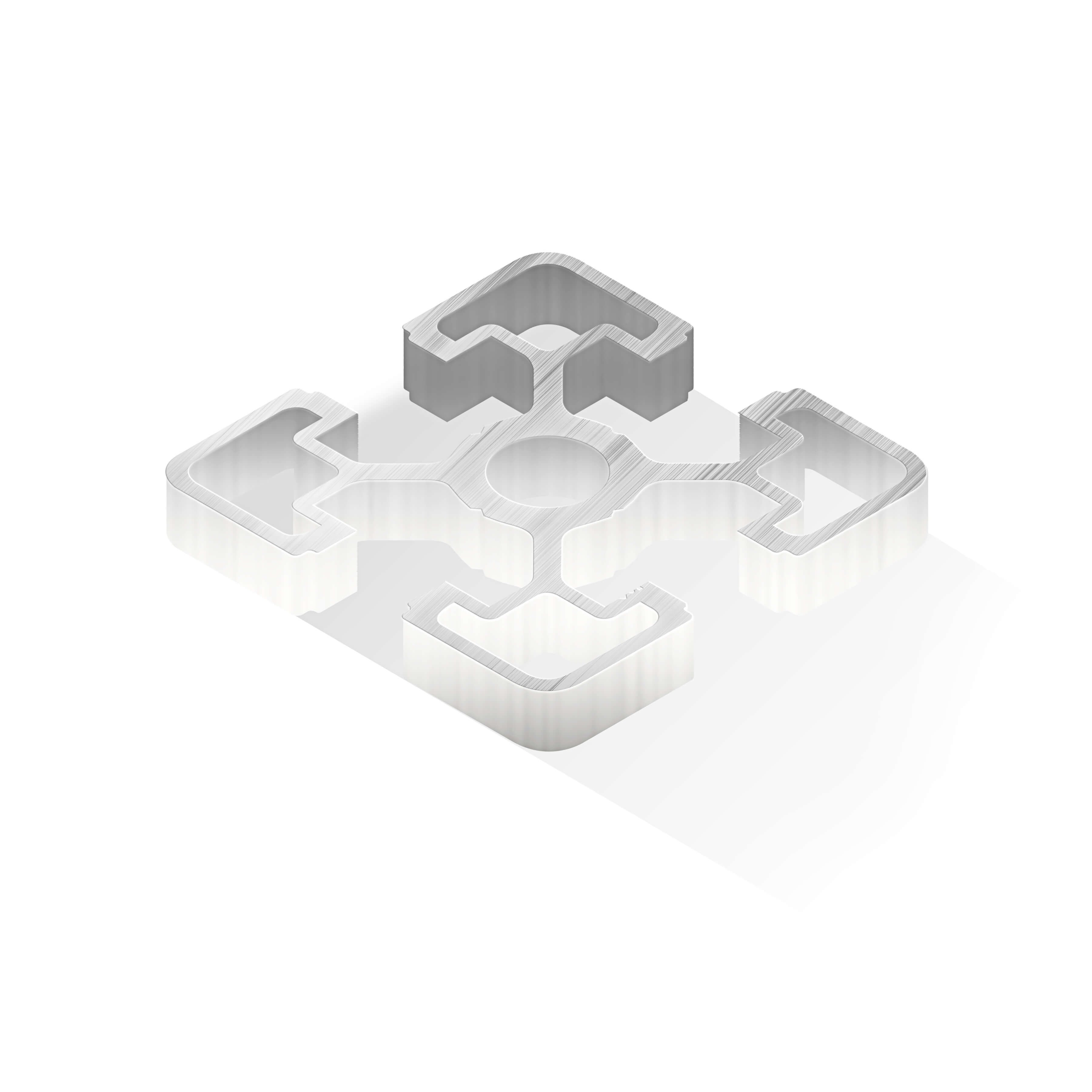 Конструкционный профиль 45x45x2-5