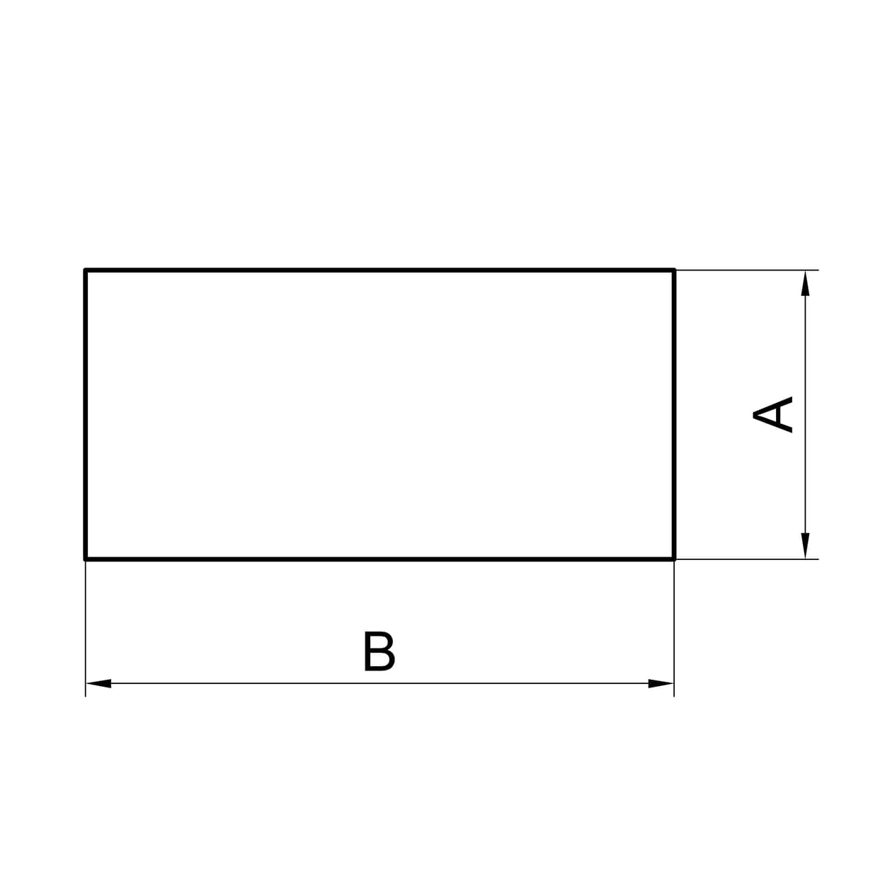 Полоса алюминиевая 40x26