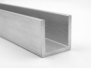 Швеллер алюминиевый 40x80x4