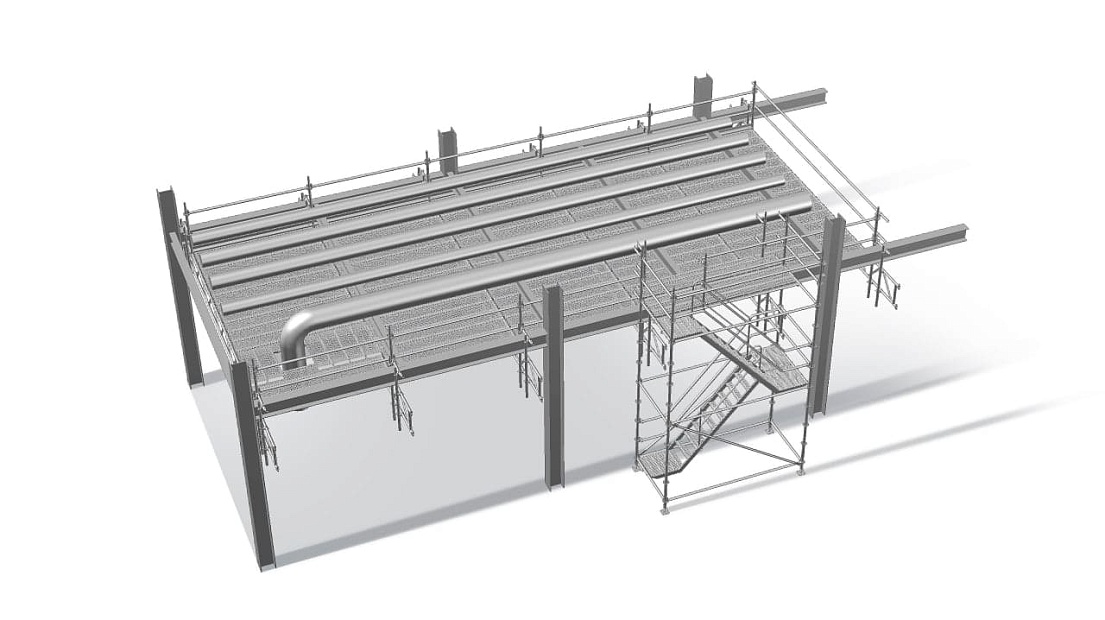 Леса для промышленности