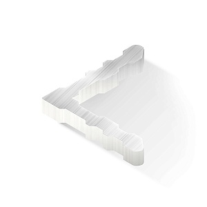 Алюминиевый профиль для окон 60x60