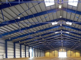 Ангар из металлоконструкций