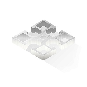 Конструкционный профиль 45x45x2-4