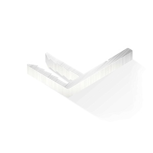 Алюминиевый F-профиль 25x16