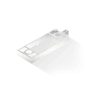 Алюминиевый профиль для фасадов 56,6x150