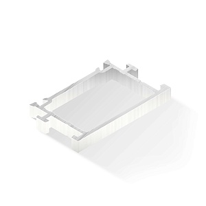 Алюминиевый профиль для окон 52x31,2