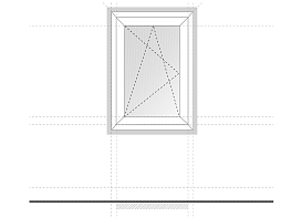 Окно одностворчатое 2100х1200 (68 мм)